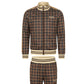Trainingsjacke "The Gentlemen" Trackjacket von LONSDALE LONDON (hedley-karo-brown)