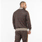 Trainingsjacke "The Gentlemen" Trackjacket von LONSDALE LONDON (hedley-karo-brown)