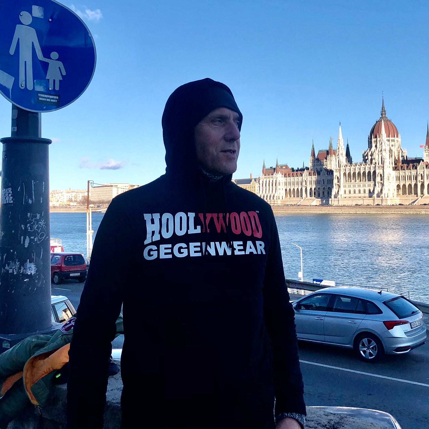 HOOLYWOOD GEGENWEAR – Kapuzensweatshirt, Hoodie (black/schwarz)