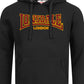 LONSDALE London Hoodie Kapuzensweatshirt mit klassischem zweifarbigem Flockdruck (black - schwarz)