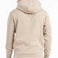 LONSDALE London Hoodie Kapuzensweatshirt mit klassischem zweifarbigem Flockdruck (beige)