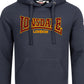 LONSDALE London Hoodie Kapuzensweatshirt mit klassischem zweifarbigem Flockdruck (navy - dunkelblau)