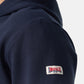 LONSDALE London Hoodie Kapuzensweatshirt mit klassischem zweifarbigem Flockdruck (navy - dunkelblau)