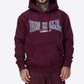 LONSDALE LONDON Hoodie Kapuzensweater sellan (weinrot - burgundy)