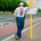 OST-BERLIN T-Shirt manufactured by HOOLYWOOD Siebdruck Made in Germany (weiss - white)
