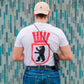 OST-BERLIN T-Shirt manufactured by HOOLYWOOD Siebdruck Made in Germany (weiss - white)