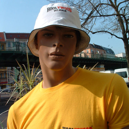 HOOLYWOOD Bucket hat, Angler Hut, Schlapphut (weiss - white)