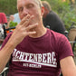 T-Shirt LICHTENBERG OST-BERLIN manufactured by HOOLYWOOD kurzarm Siebdruck Made in Germany (weinrot-oxblood)