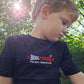 HOOLYWOOD Kids T-Shirt THE NEXT GENERATION hochwärtiger zweifarbiger Stick Made in Germany (schwarz/black)
