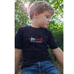 HOOLYWOOD Kids T-Shirt THE NEXT GENERATION hochwärtiger zweifarbiger Stick Made in Germany (weiss/white)