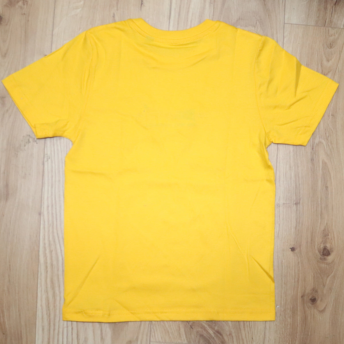 HOOLYWOOD Kids T-Shirt THE NEXT GENERATION hochwärtiger zweifarbiger Stick Made in Germany (Gelb/Yellow)