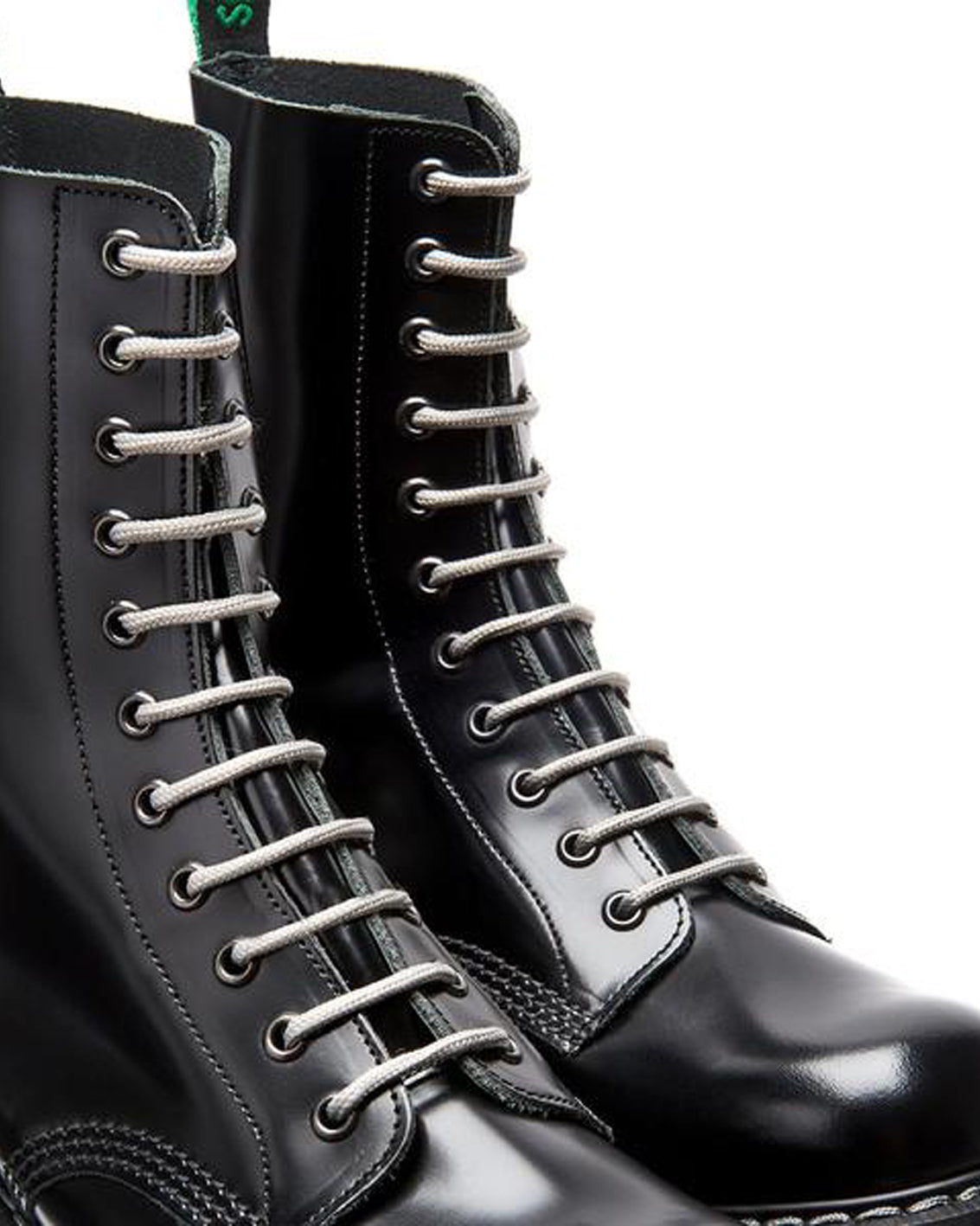 Schnürsenkel für 14 Loch Boots/Stiefel 3 Paar Round-Laces Länge ca.200cm  (weiss - white)