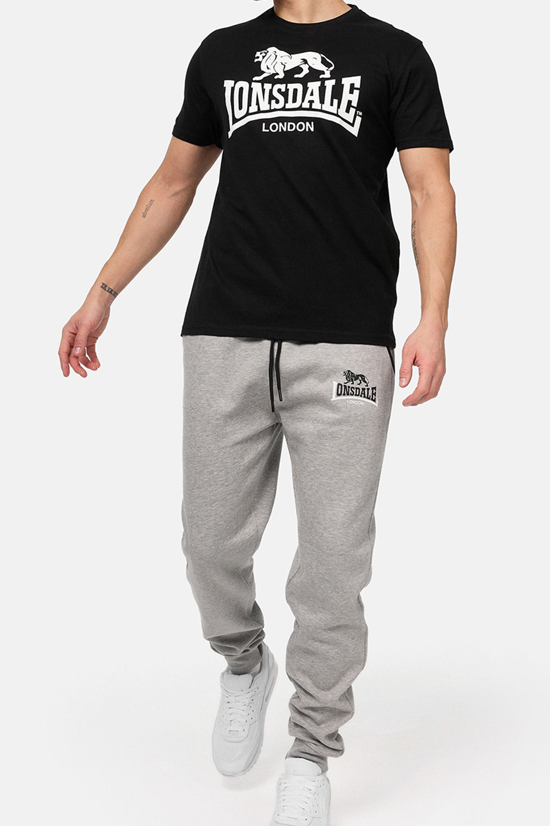 LONSDALE LONDON LION T-Shirt (schwarz - black)