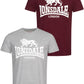 LONSDALE LONDON LION T-Shirt (grau melange/weiss - marl grey/white)