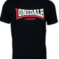 LONSDALE LONDON T-Shirt TWO TONE (black-schwarz)