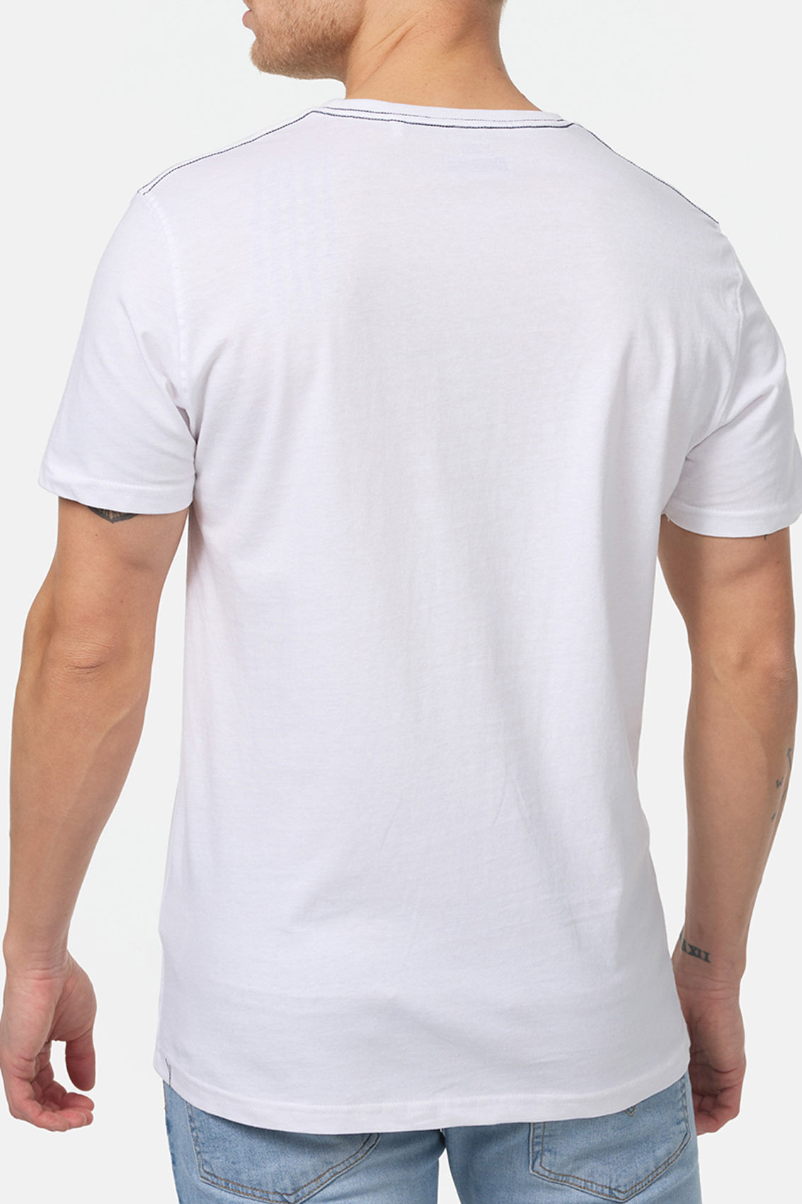 LONSDALE LONDON T-Shirt TWO TONE (weiss-white)