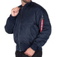 ALPHA IND. Bomberjacket, Fliegerjacke (dunkelblau - rep. blue)