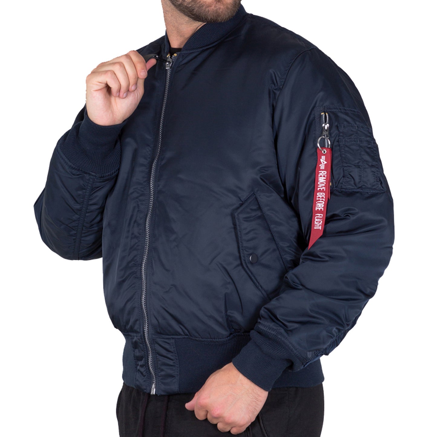 ALPHA IND. Bomberjacket, Fliegerjacke (dunkelblau - rep. blue)