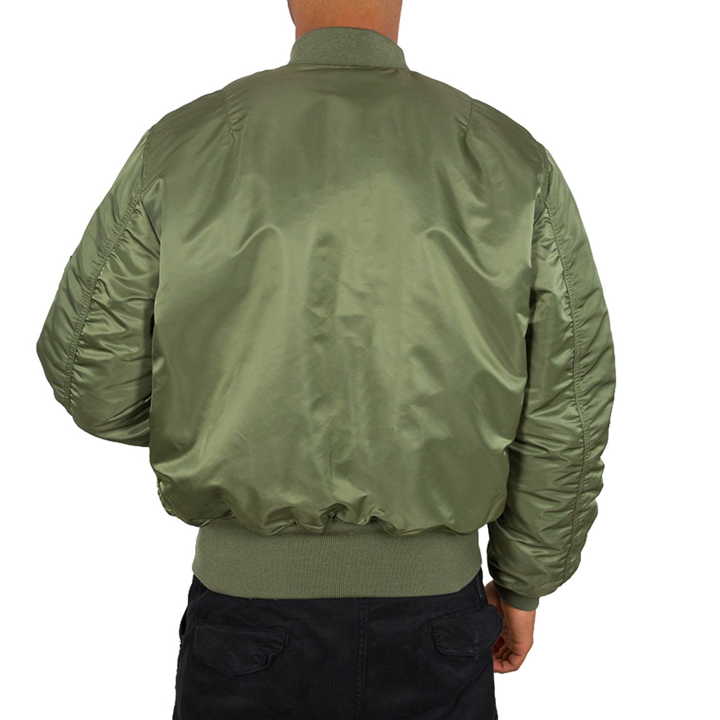 ALPHA IND. Bomberjacket, Fliegerjacke (sage green - olive grün)