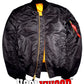 ALPHA IND. Bomberjacket, Fliegerjacke (black - schwarz)