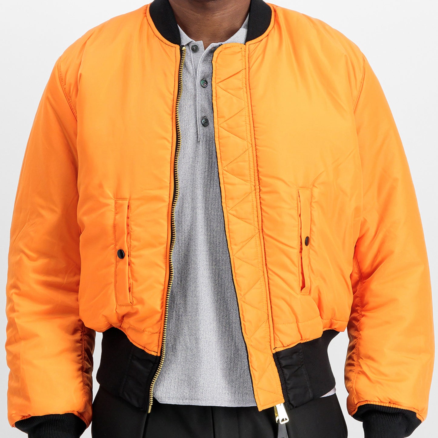 ALPHA IND. Bomberjacket, Fliegerjacke (black - schwarz)