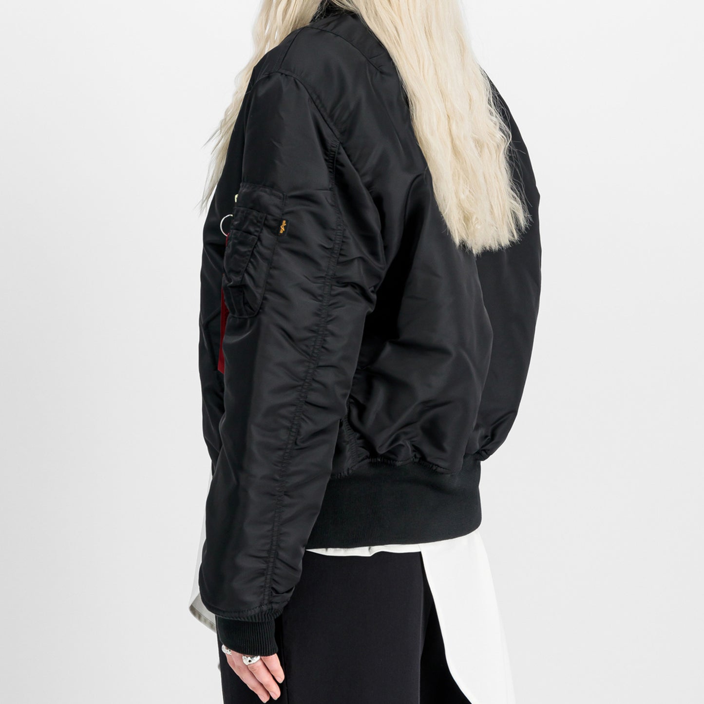 ALPHA IND. Bomberjacket, Fliegerjacke (black - schwarz)