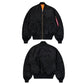 ALPHA IND. Bomberjacket, Fliegerjacke (black - schwarz)