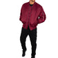 ALPHA IND. Bomberjacket, Fliegerjacke (weinrot - burgundy)