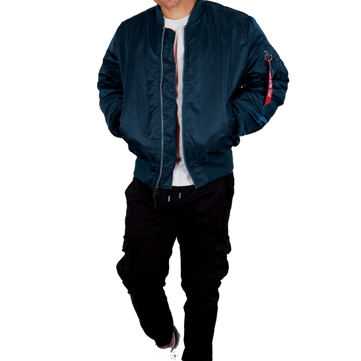 ALPHA IND. Bomberjacket, Fliegerjacke (dunkelblau - rep. blue)