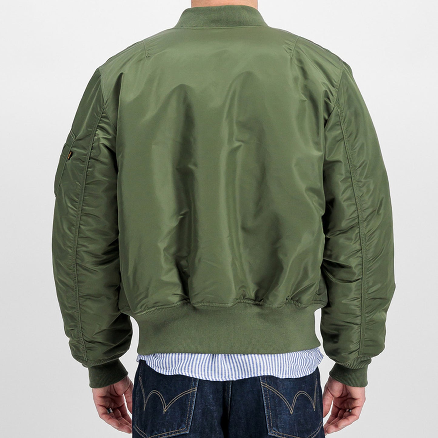 ALPHA IND. Bomberjacket, Fliegerjacke (sage green - olive grün)