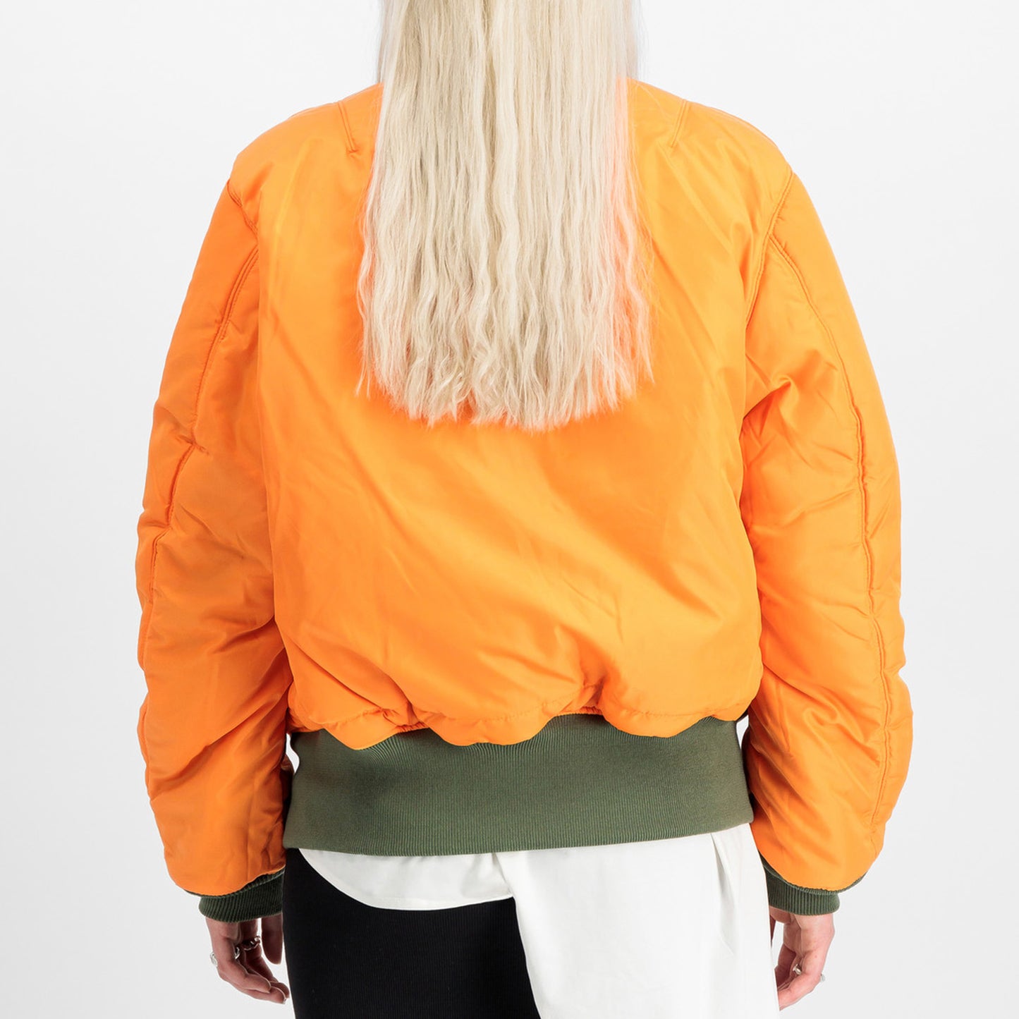 ALPHA IND. Bomberjacket, Fliegerjacke (vintage green - dunkles olive grün)