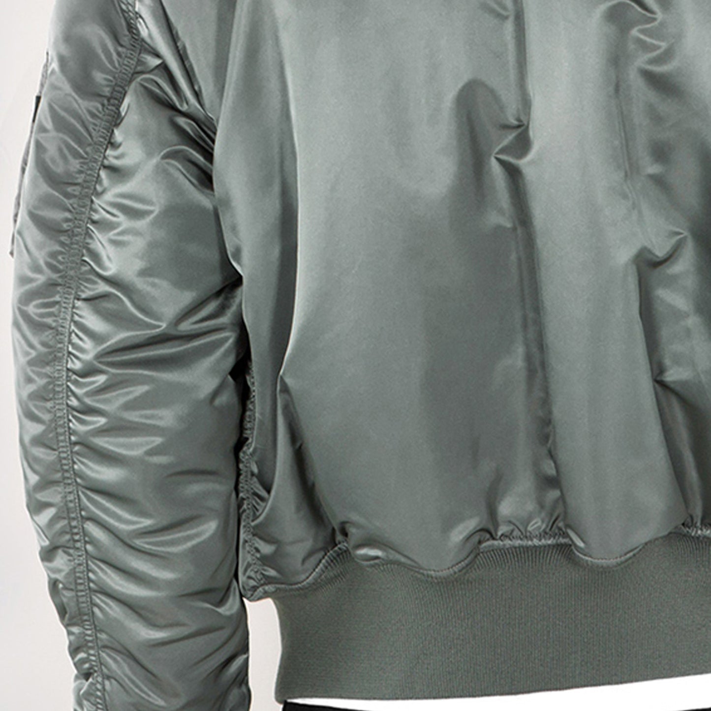 ALPHA IND. Bomberjacket, Fliegerjacke (vintage green - dunkles olive grün)