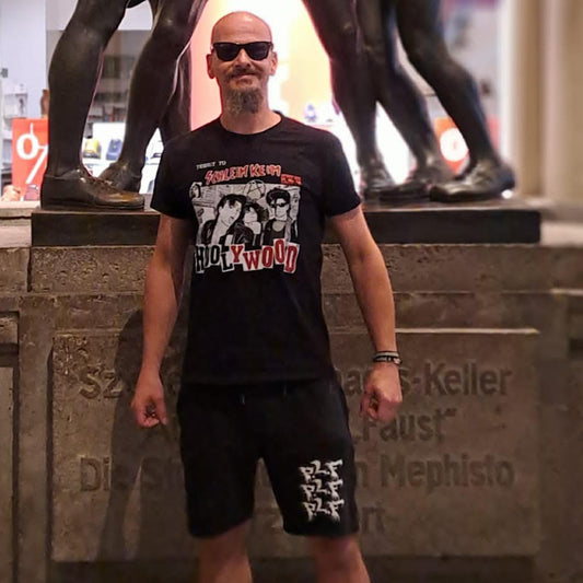 HOOLYWOOD Nicki TRIBUTTO - ein SCHLEIMKEIM T-Shirt in Kleinstauflage zum Gedenken und Erinnern an eine wichtige Band (schwarz - black)