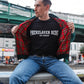 T-Shirt PRENZLAUER BERG OST-BERLIN manufactured by HOOLYWOOD kurzarm Siebdruck Made in Germany (schwarz - black)