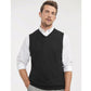 Pullunder Strickpullover ärmellos Russel since 1902 (black - schwarz)