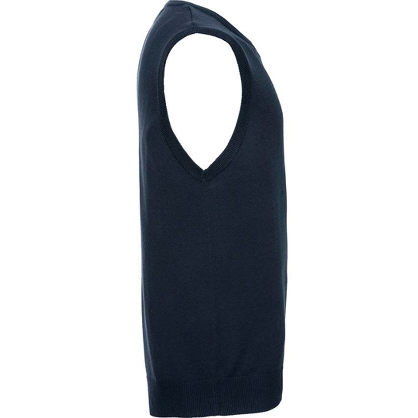 Pullunder Strickpullover ärmellos Russel since 1902 (black - schwarz)