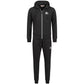 LONSDALE LONDON Trainingsanzug mit Kapuzejacke hooded tracksuit (rottingean schwarz - black)