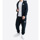 LONSDALE LONDON Trainingsanzug mit Kapuzejacke hooded tracksuit (rottingean schwarz - black)