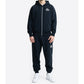 LONSDALE LONDON Trainingsanzug mit Kapuzejacke hooded tracksuit (rottingean schwarz - black)