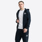 LONSDALE LONDON Trainingsjacke mit Kapuze, Hooded Tracksuit (rottingean black - schwarz)