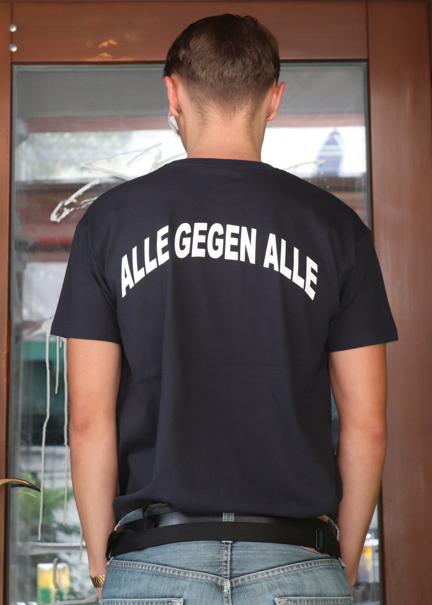 HOOLYWOOD – SPORT FREI - ALLE GEGEN ALLE T-Shirt, Nicki (navy - dunkelblau)