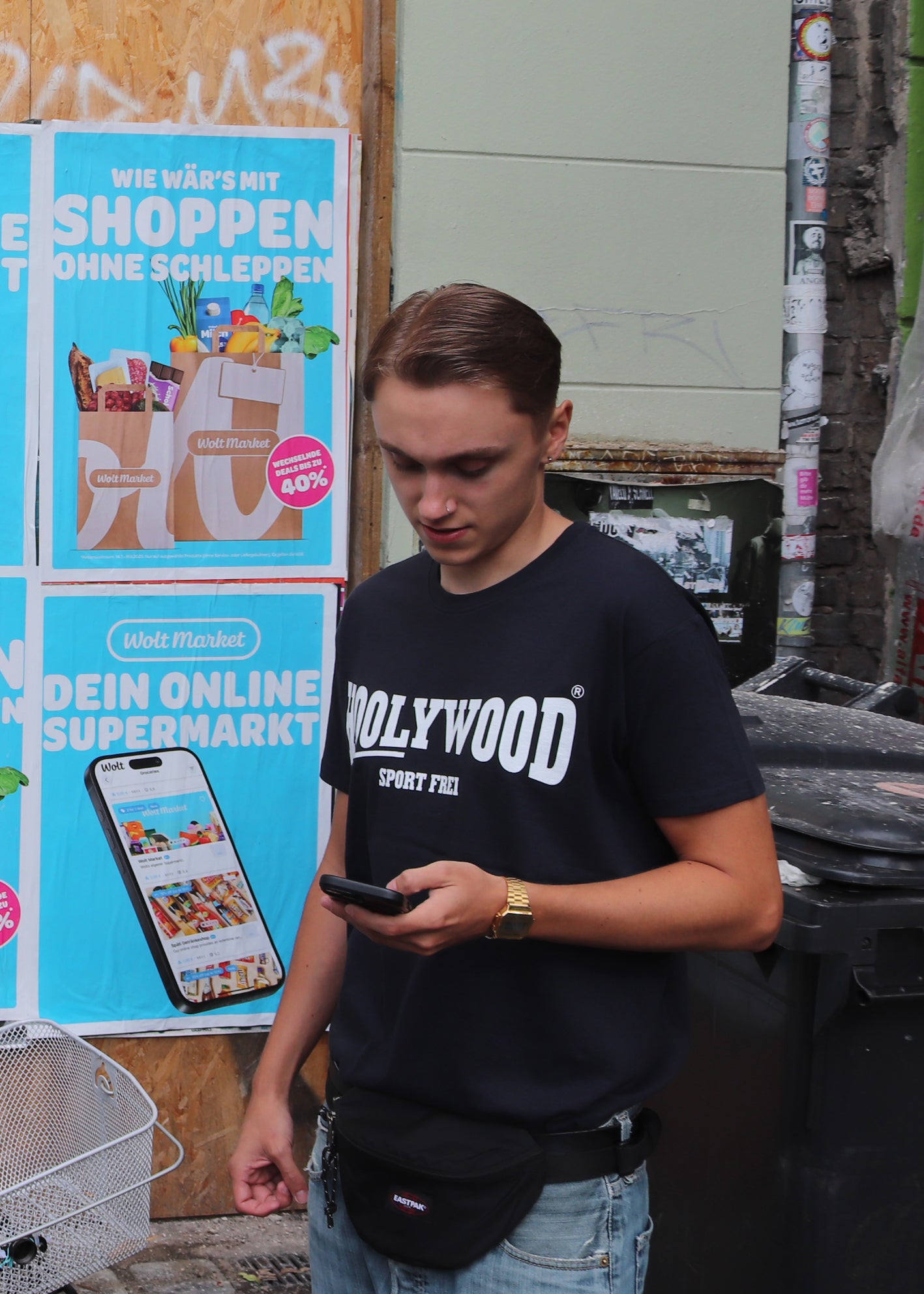 HOOLYWOOD – SPORT FREI - ALLE GEGEN ALLE T-Shirt, Nicki (navy - dunkelblau)