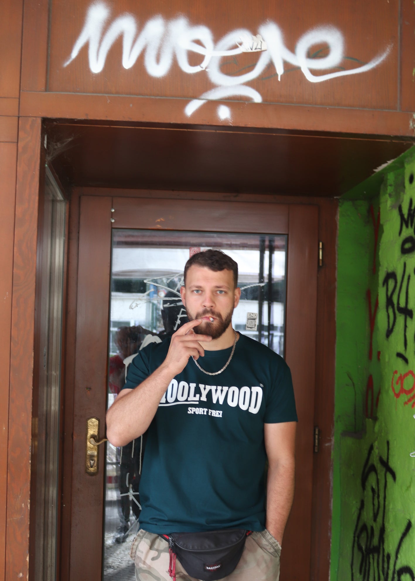 HOOLYWOOD – SPORT FREI T-Shirt, kurzarm Nicki (petrol)