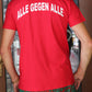 HOOLYWOOD – SPORT FREI - ALLE GEGEN ALLE T-Shirt, Nicki (rot - red)