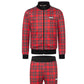 Trainingsjacke "The Gentlemen" Track jacket von LONSDALE LONDON tartan (royal stewart-karo)