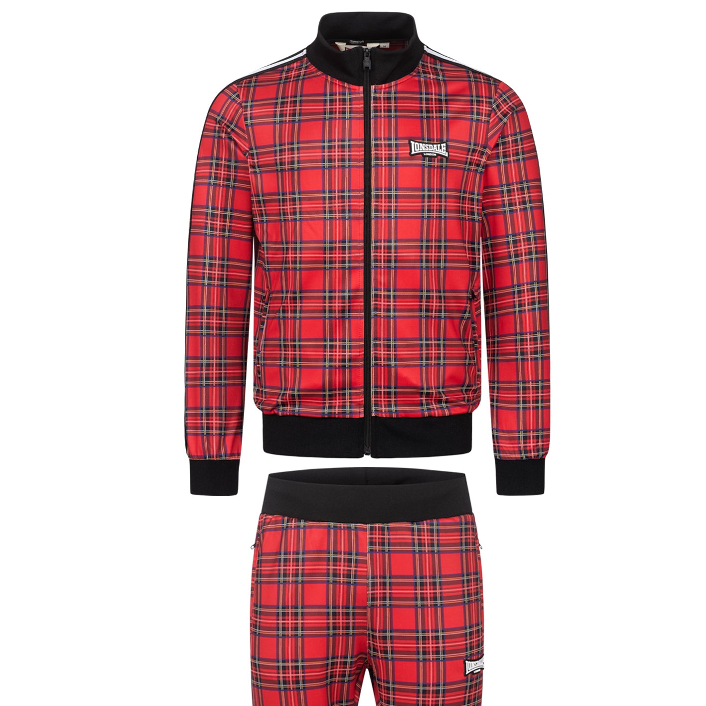 Trainingsjacke "The Gentlemen" Track jacket von LONSDALE LONDON tartan (royal stewart-karo)