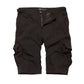 Kurze Hose - Cargo-Short aus 100 % Ripstop-Baumwolle Terrance (schwarz - black)