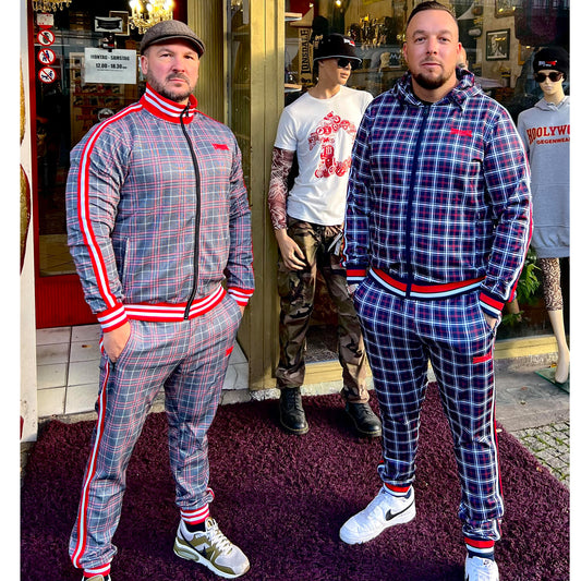 "The Gentlemen" Trainingshose von LONSDALE LONDON (karriert - GLATRIGILL)