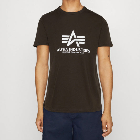 ALPHA INDUSTRIES Basic T-Shirt (bblack olive)