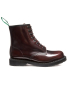 Preview: SOLOVAIR 8-Loch Stiefel - Derby Boots Classic, NPS Shoes, Made in England! (rub off burgundy)